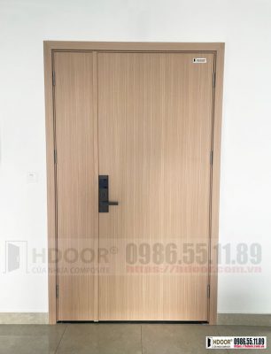 Cửa nhựa composite hai cánh HDOOR-CD01