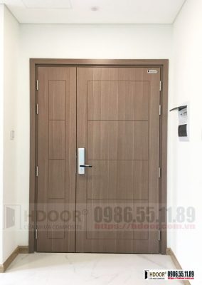 Cửa nhựa composite hai cánh HDOOR-CD27