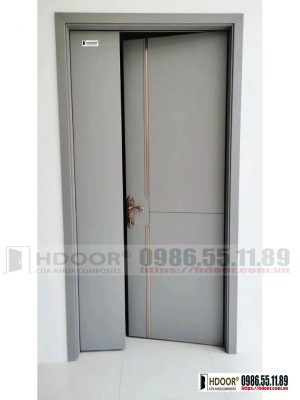 Cửa nhựa composite hai cánh HDOOR-CD26