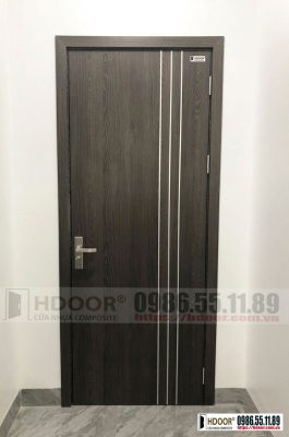 Cửa nhựa composite chỉ nẹp HDOOR-CN20