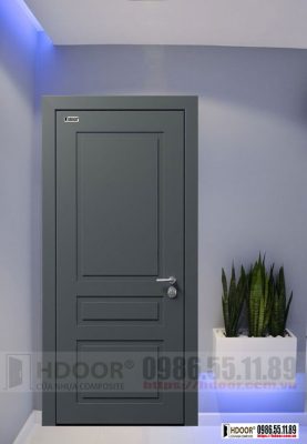 Cửa nhựa composite soi huỳnh HDOOR-H11