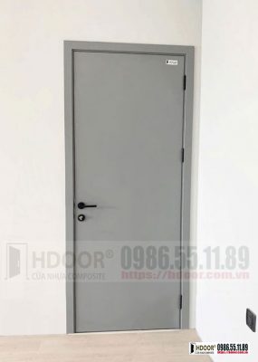 Cửa nhựa composite cánh phẳng HDOOR-P12