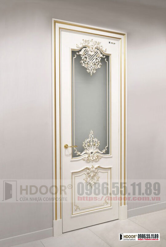 Cửa phào chỉ nổi đẹp nhưng yêu cầu phải thường xuyên vệ sinh