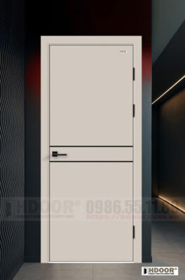 Cửa nhựa composite chỉ sơn HDOOR-CS92