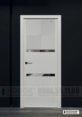 Cửa nhựa composite chỉ nẹp HDOOR-CN51