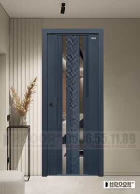 Cửa nhựa composite chỉ nẹp HDOOR-CN95
