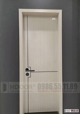 Cửa nhựa composite chỉ sơn HDOOR-CS09