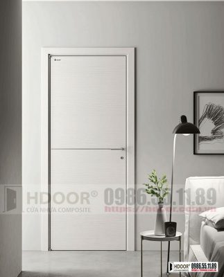 Cửa nhựa composite chỉ sơn HDOOR-CS12