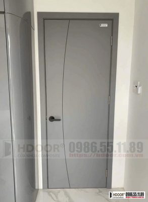 Cửa nhựa composite chỉ sơn HDOOR-CS25