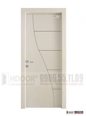 Cửa nhựa composite chỉ sơn HDOOR-CS30