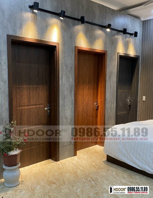 Cửa nhựa composite số 1 tại hải phòng - showroom trưng bày