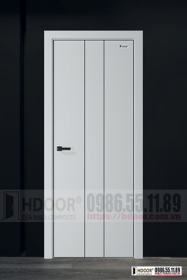 Cửa nhựa composite chỉ sơn HDOOR-CS55