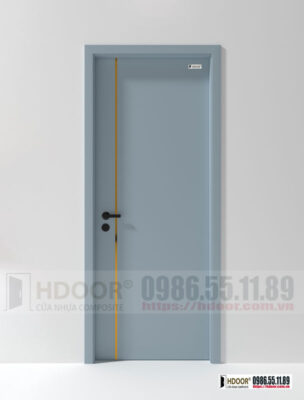 Cửa nhựa composite chỉ nẹp HDOOR-CN52