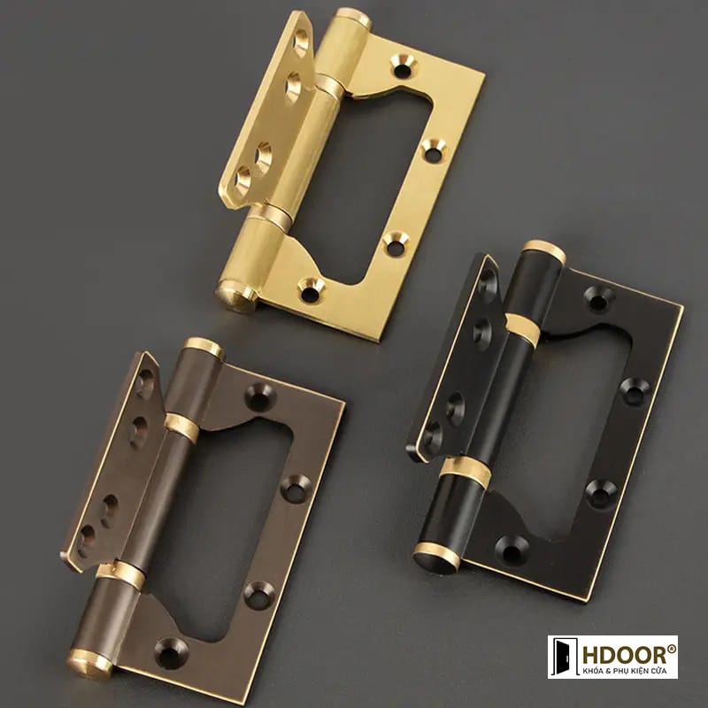 Bản lề cánh bướm sử dụng cho cửa nhựa composite