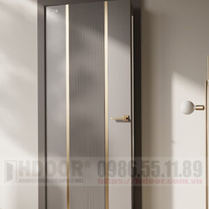 Cửa nhựa composite chỉ nẹp HDOOR-CN68