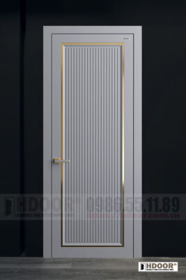 Cửa nhựa composite chỉ nẹp HDOOR-CN75