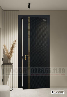 Cửa nhựa composite chỉ nẹp HDOOR-CN77