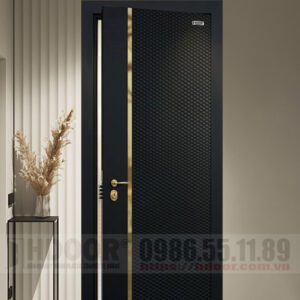Cửa nhựa composite chỉ nẹp HDOOR-CN77