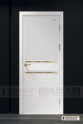 Cửa nhựa composite chỉ nẹp HDOOR-CN77