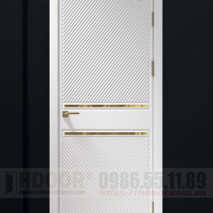 Cửa nhựa composite chỉ nẹp HDOOR-CN70