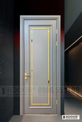 Cửa nhựa composite chỉ nẹp HDOOR-CN57