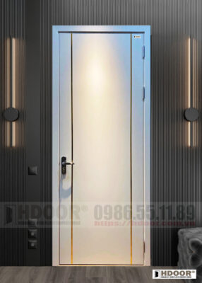 Cửa nhựa composite chỉ nẹp HDOOR-CN27
