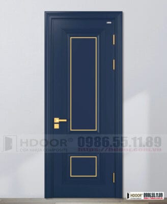 Cửa nhựa composite chỉ nẹp HDOOR-CN71