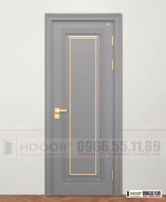 Cửa nhựa composite chỉ nẹp HDOOR-CN72