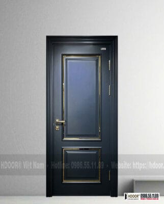 Cửa nhựa composite chỉ nẹp HDOOR-CN77