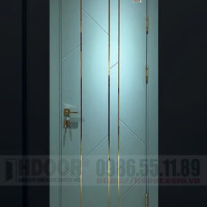 Cửa nhựa composite chỉ nẹp HDOOR-CN89
