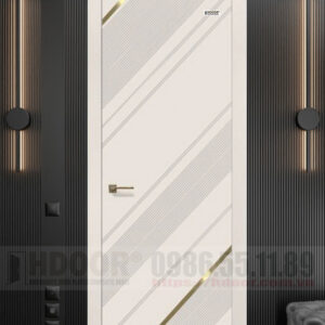 Cửa nhựa composite chỉ nẹp HDOOR-CN86