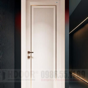 Cửa nhựa composite chỉ nẹp HDOOR-CN87