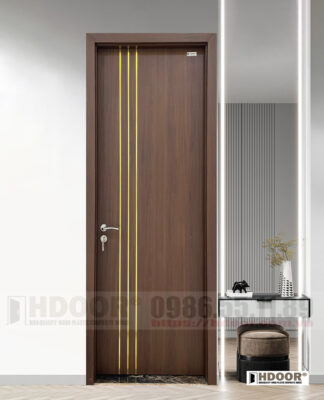 Cửa nhựa composite chỉ nẹp HDOOR-CN57