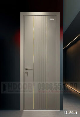 Cửa nhựa composite chỉ nẹp HDOOR-CN66