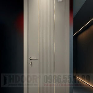 Cửa nhựa composite chỉ nẹp HDOOR-CN66