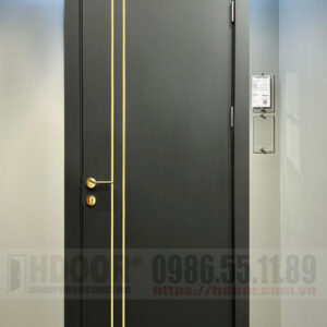 Cửa nhựa composite chỉ nẹp HDOOR-CN59