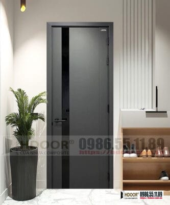 Cửa nhựa composite chỉ sơn HDOOR-CS80