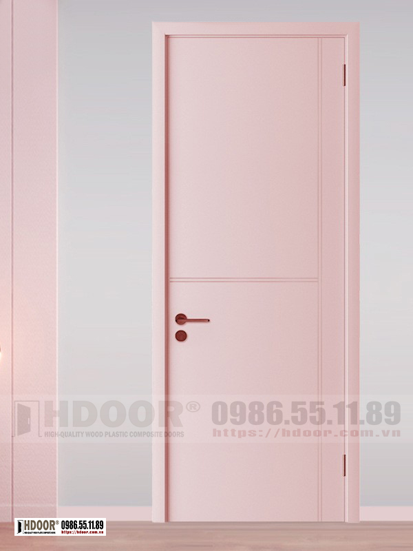 Cửa nhựa composite màu hồng HDOOR® cao cấp