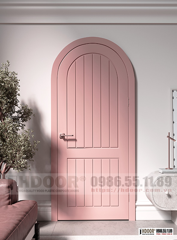 Cửa vòm màu hồng HDOOR® - So Sánh Cửa Nhựa Composite Và Cửa Nhôm Xingfa