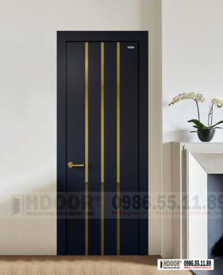 Cửa nhựa composite chỉ nẹp HDOOR-CN84
