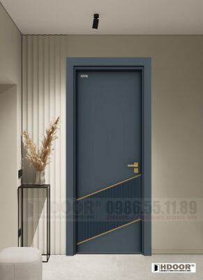 Cửa nhựa composite chỉ nẹp HDOOR-CN88