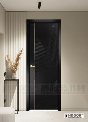 Cửa nhựa composite chỉ nẹp HDOOR-CN93