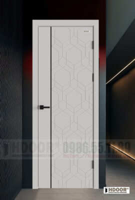 Cửa nhựa composite chỉ sơn HDOOR-CS101