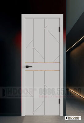 Cửa nhựa composite chỉ nẹp HDOOR-CN103