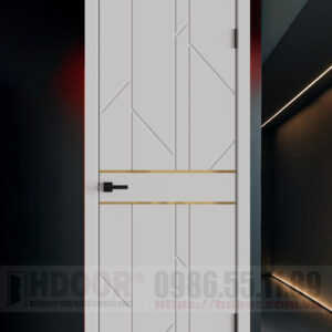 Cửa nhựa composite chỉ nẹp HDOOR-CN103