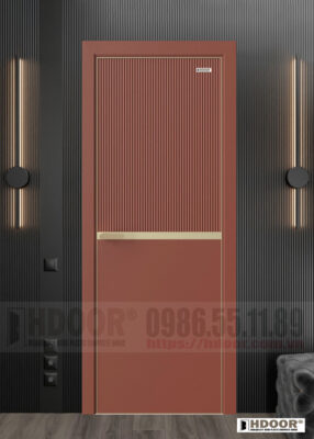 Cửa nhựa composite chỉ nẹp HDOOR-CN101