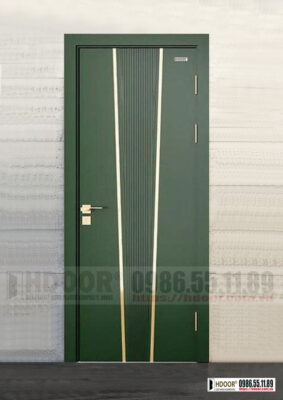 Cửa nhựa composite chỉ nẹp HDOOR-CN104