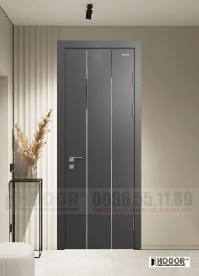Cửa nhựa composite chỉ nẹp HDOOR-CN107