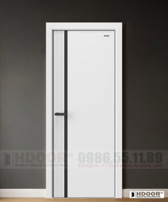 Cửa nhựa composite chỉ sơn HDOOR-CS104