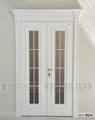 Cửa nhựa composite hai cánh HDOOR-CD39